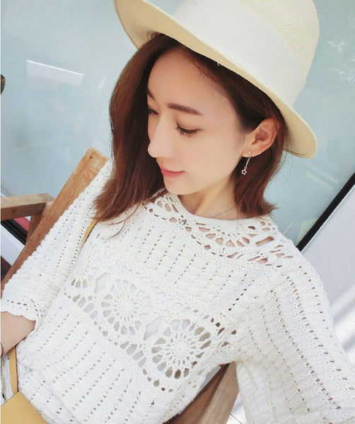 Silver Star Sterling 925 Asymmetrical Earring Drop FashionChic