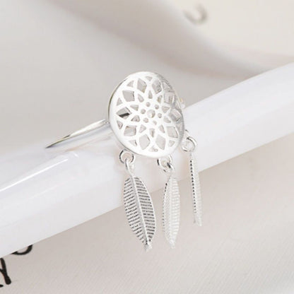 Dream Sterling Silver Catcher Ring Open 925 FashionChic