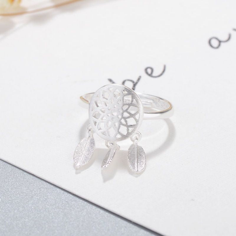 Dream Sterling Silver Catcher Ring Open 925 FashionChic
