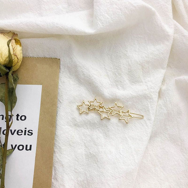 Alloy Hair Star Clip FashionChic