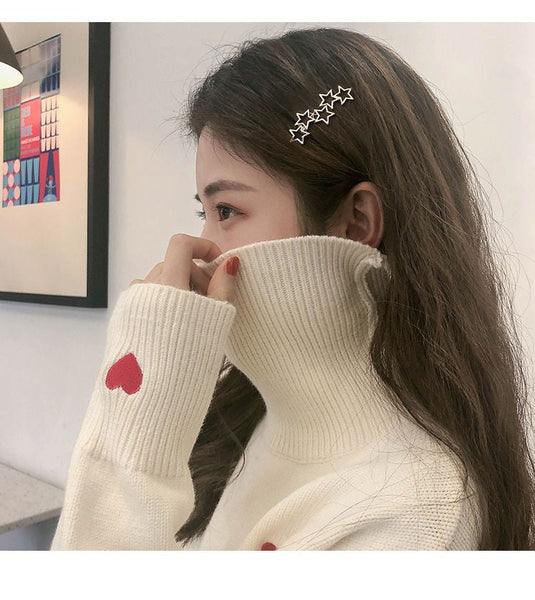 Alloy Hair Star Clip FashionChic