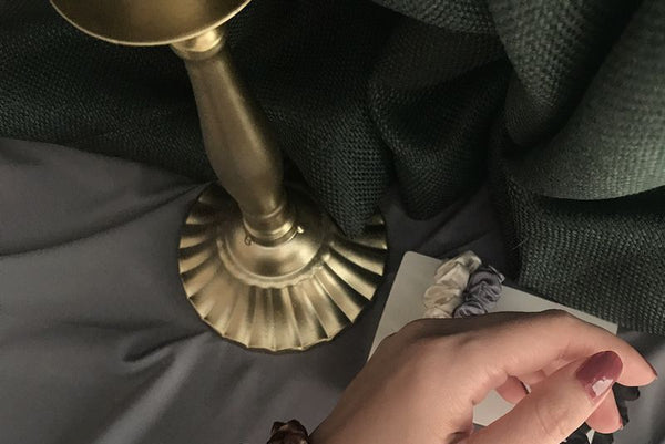 Set of Scrunchies Silky 6: FashionChic