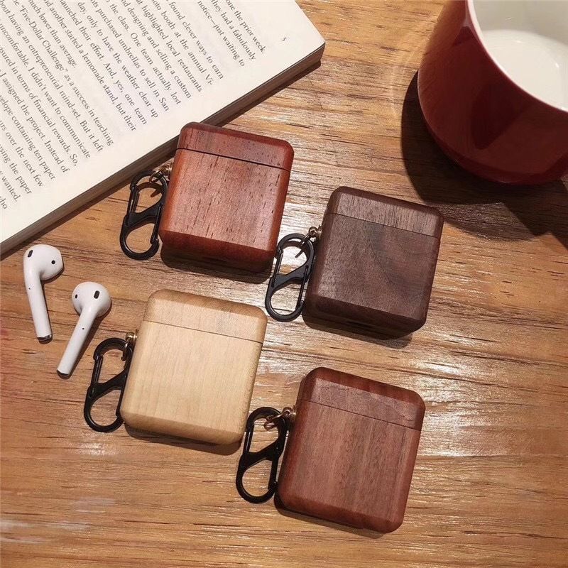 Skin AirPods / Case Pro Wooden Earphone FashionChic