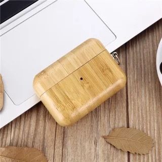 Skin AirPods / Case Pro Wooden Earphone FashionChic