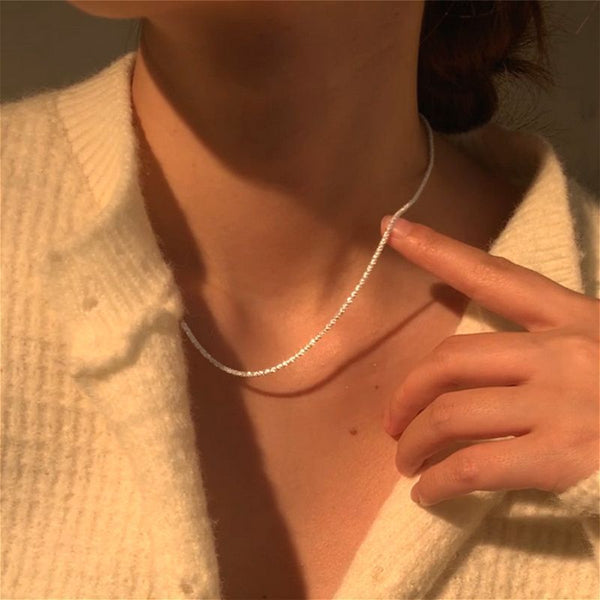 Sterling / Bracelet Necklace Silver FashionChic