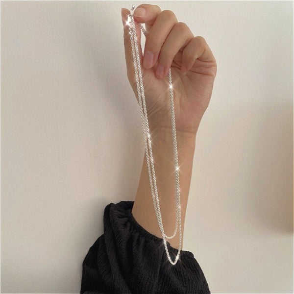 Sterling / Bracelet Necklace Silver FashionChic