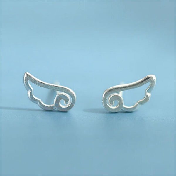 Sterling Silver Wings Earring FashionChic