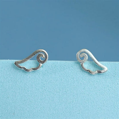 Sterling Silver Wings Earring FashionChic