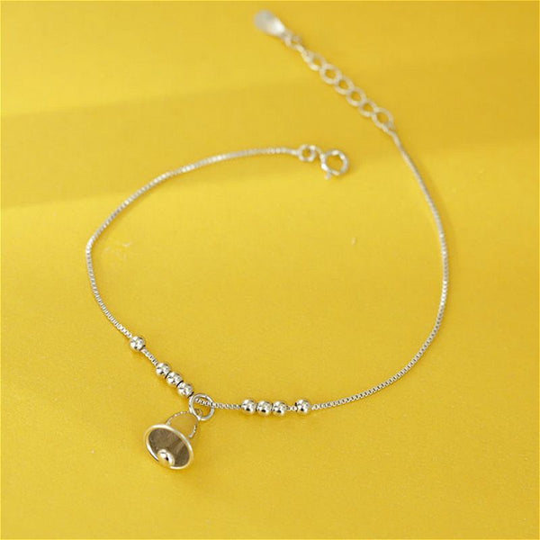 Bracelet Silver Bell Sterling FashionChic