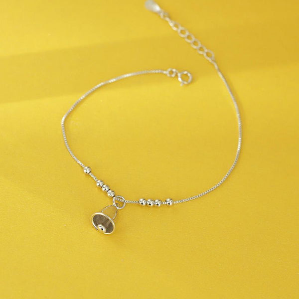 Bracelet Silver Bell Sterling FashionChic