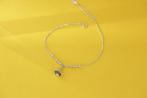 Bracelet Silver Bell Sterling FashionChic
