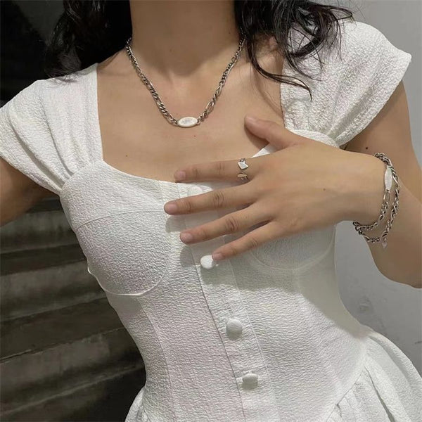 Silver Ring Open Butterfly Sterling FashionChic