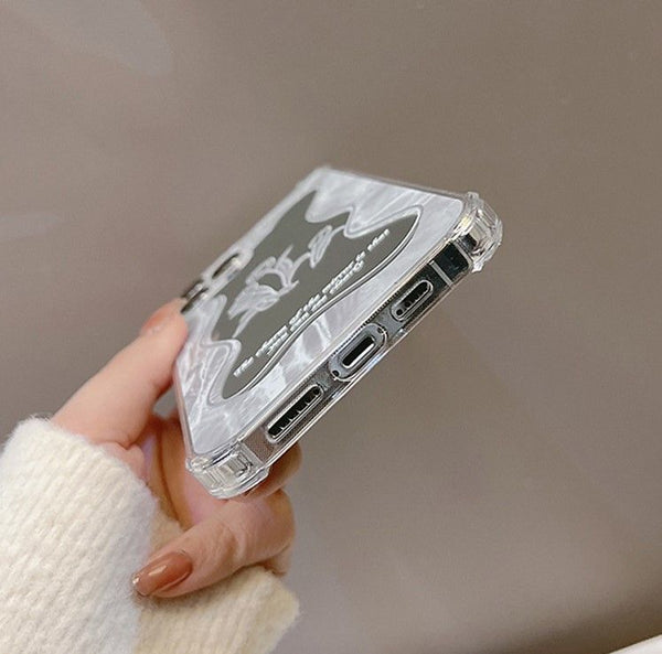 Flower Phone Mirrored Case FashionChic