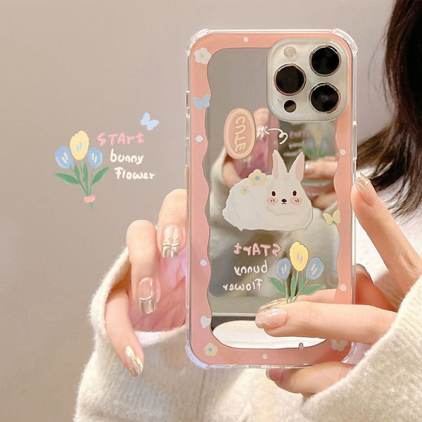 Phone Case Rabbit Mirrored FashionChic
