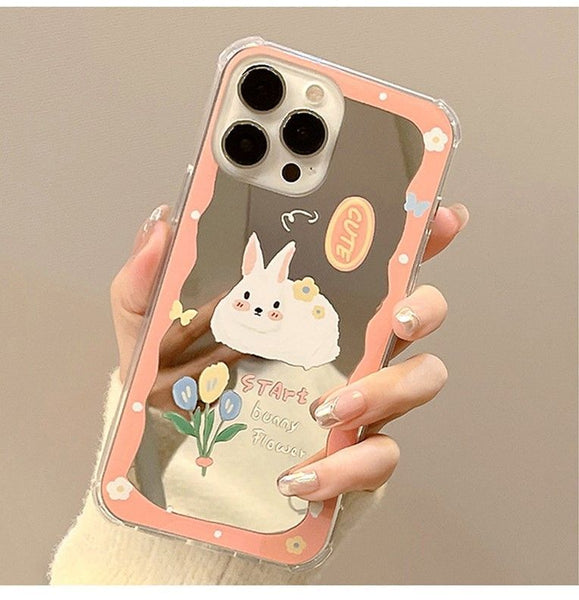 Phone Case Rabbit Mirrored FashionChic