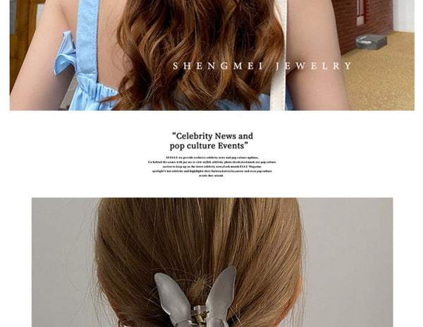 Mesh Butterfly Claw Hair FashionChic