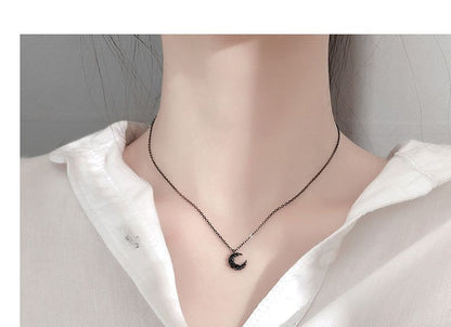 Necklace Crescent FashionChic
