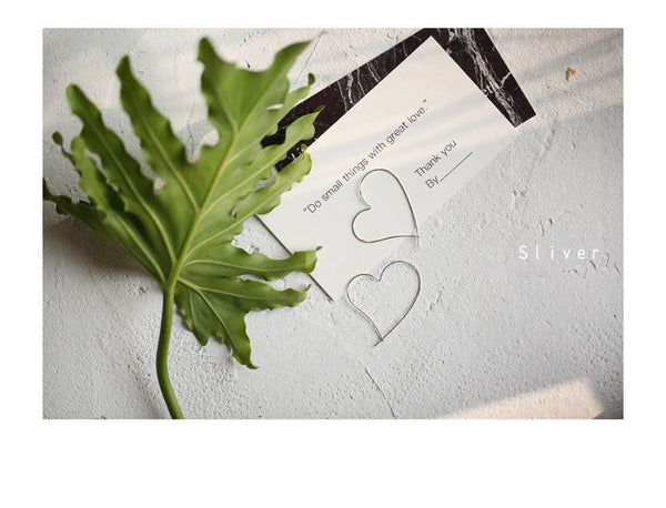 Heart Hoop Silver Earring Sterling FashionChic