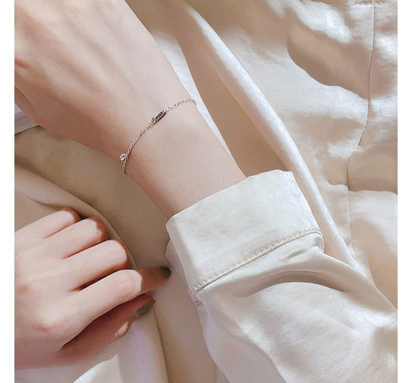 LUCK Silver Sterling Bracelet FashionChic