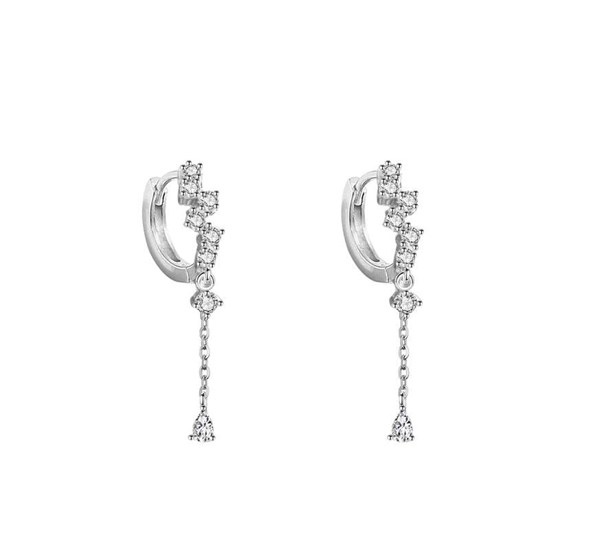 Rhinestone Earring Drop FashionChic