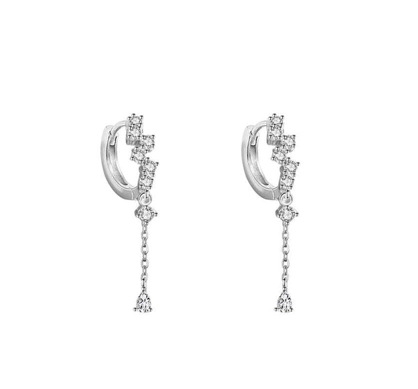 Rhinestone Earring Drop FashionChic