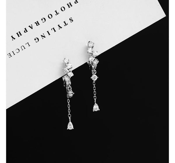 Rhinestone Earring Drop FashionChic