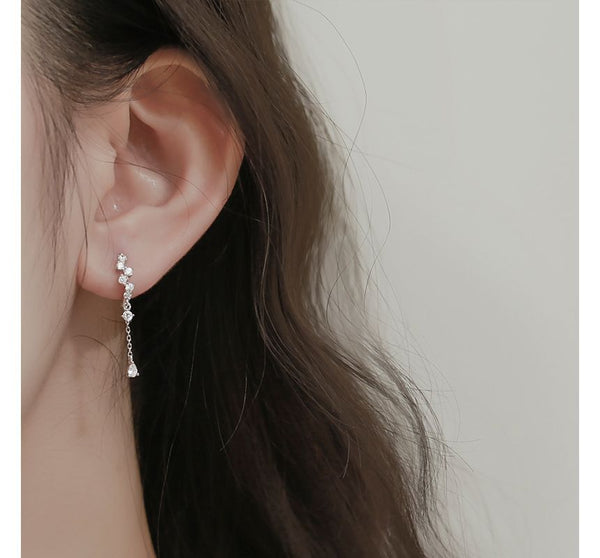 Rhinestone Earring Drop FashionChic