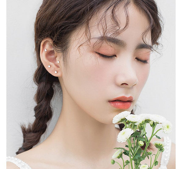 Sterling Star Stud Earring Silver FashionChic