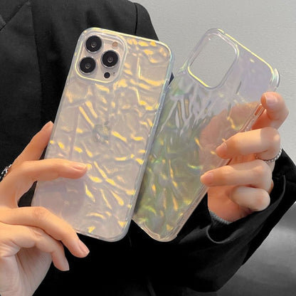 Textured Phone Case Transparent FashionChic