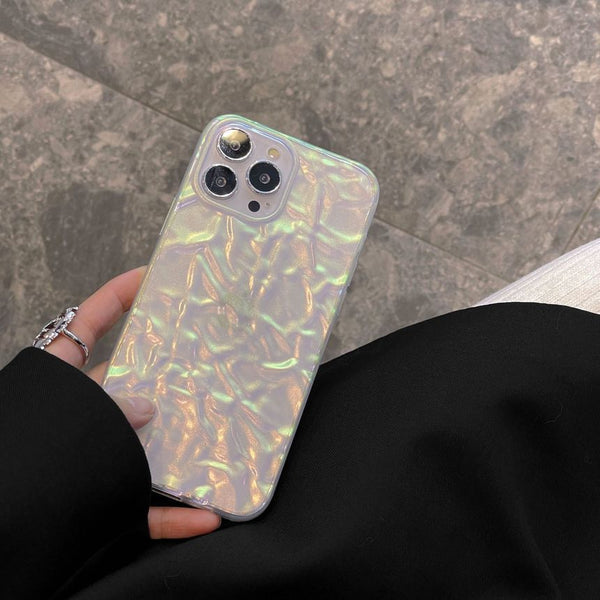 Textured Phone Case Transparent FashionChic