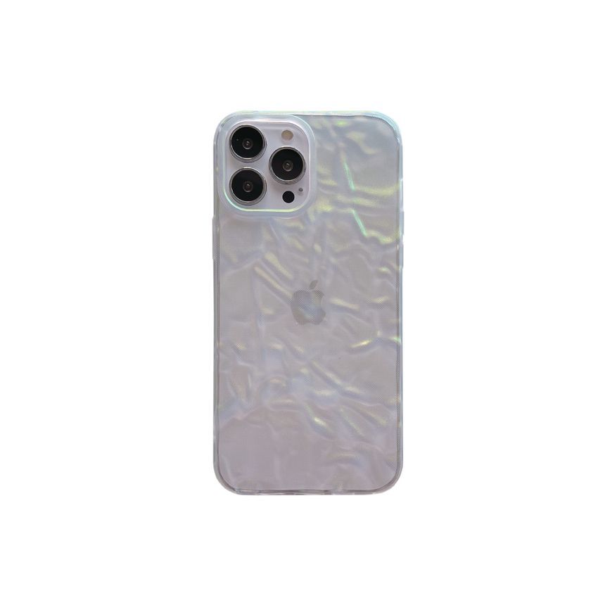 Textured Phone Case Transparent FashionChic
