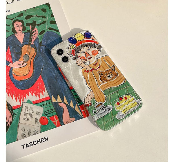 Phone Cartoon Case Transparent FashionChic