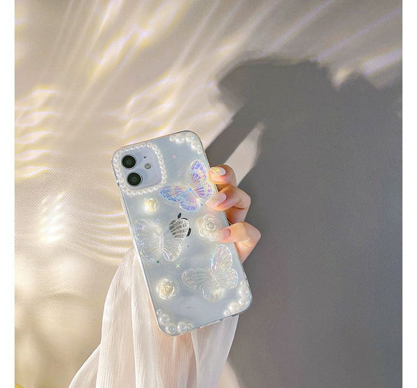 Phone Butterfly Transparent Case FashionChic