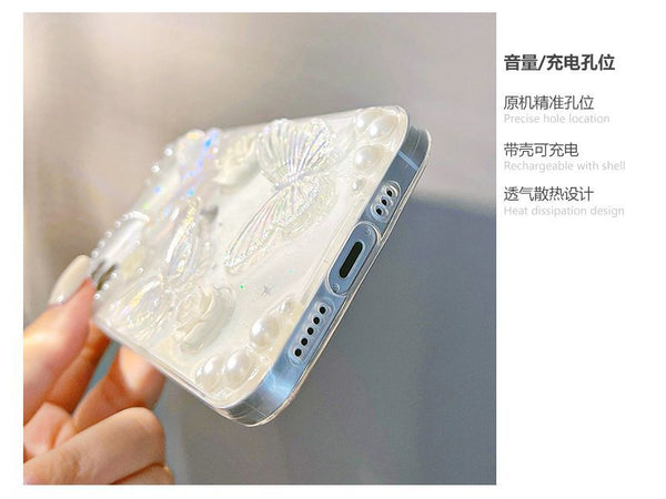 Phone Butterfly Transparent Case FashionChic