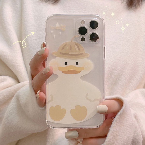 Case Duck Transparent Phone FashionChic