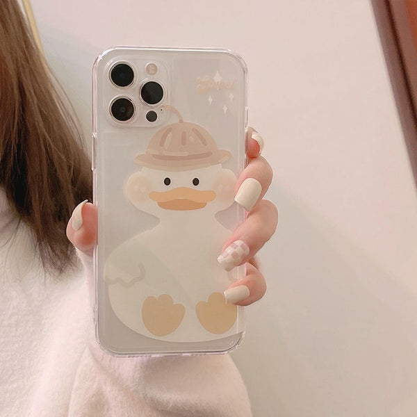 Case Duck Transparent Phone FashionChic