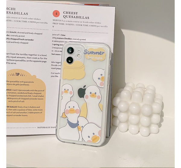 Case Transparent Phone Duck FashionChic
