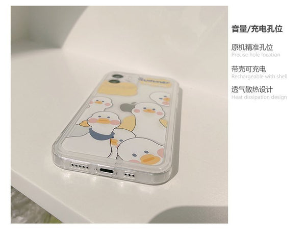 Case Transparent Phone Duck FashionChic