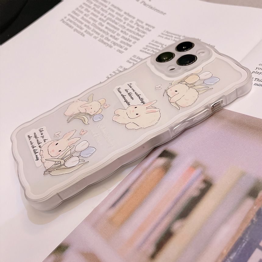 Phone Transparent Case Rabbit FashionChic