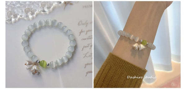 Resin Bead Flower Bracelet FashionChic