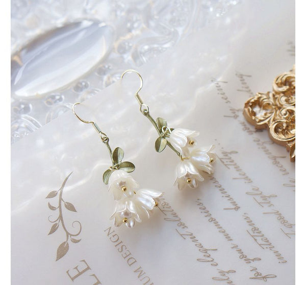 Flower Earring Dangle Alloy FashionChic