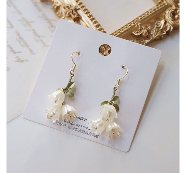 Flower Earring Dangle Alloy FashionChic