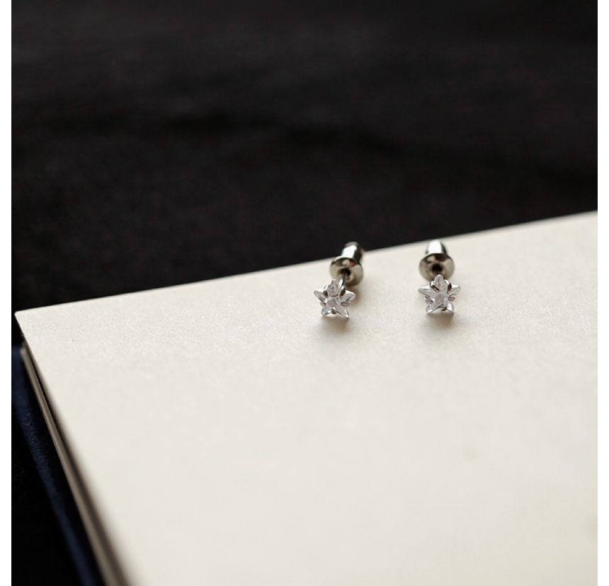 Stud Earring Star Rhinestone FashionChic