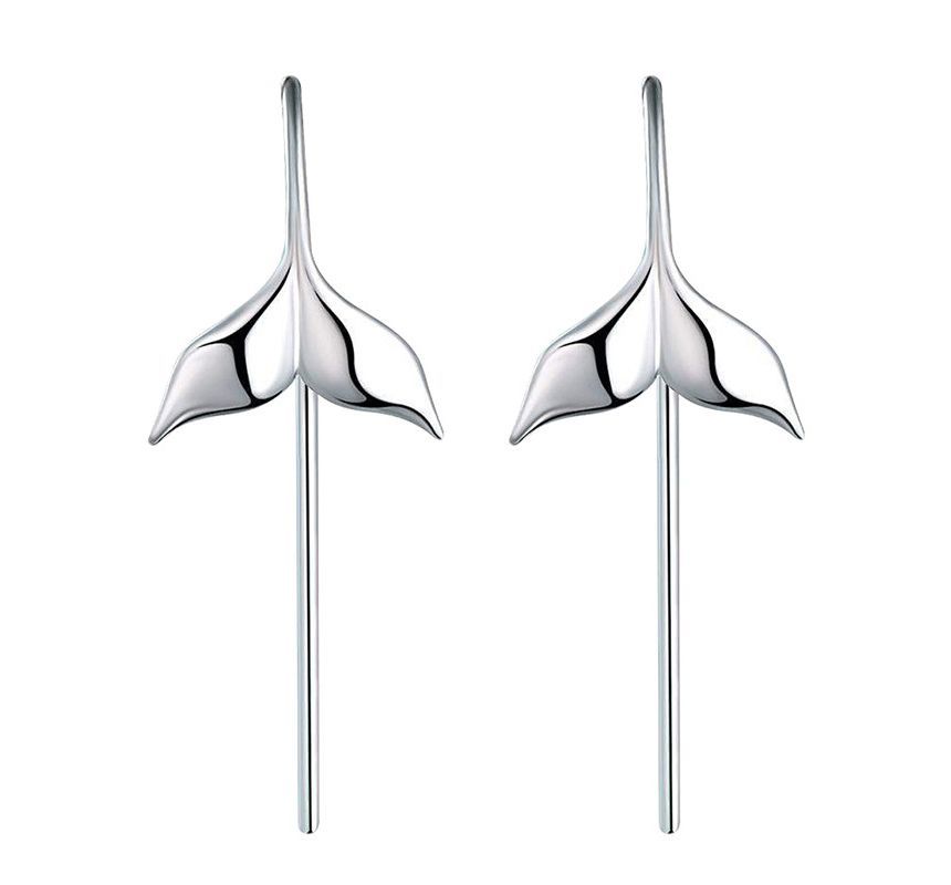 Drop Earring Fish Tail FashionChic