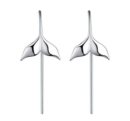 Drop Earring Fish Tail FashionChic