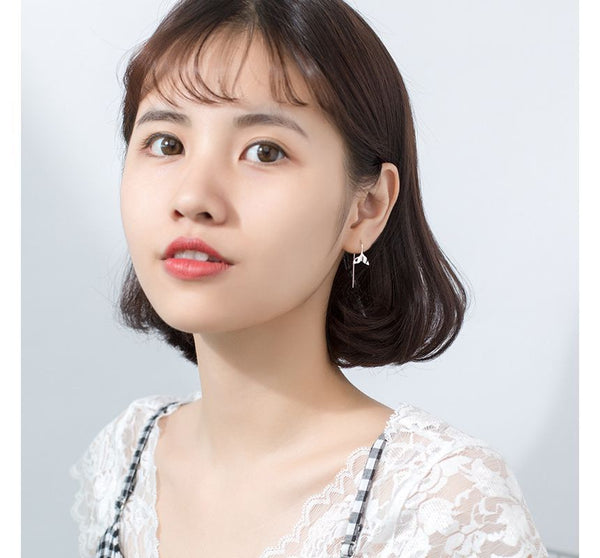 Drop Earring Fish Tail FashionChic