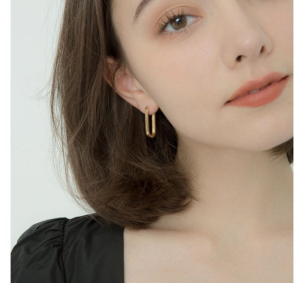 Hoop Earring Metal FashionChic