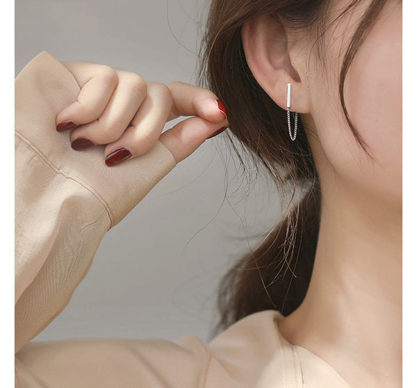 Chain Earring Metal FashionChic