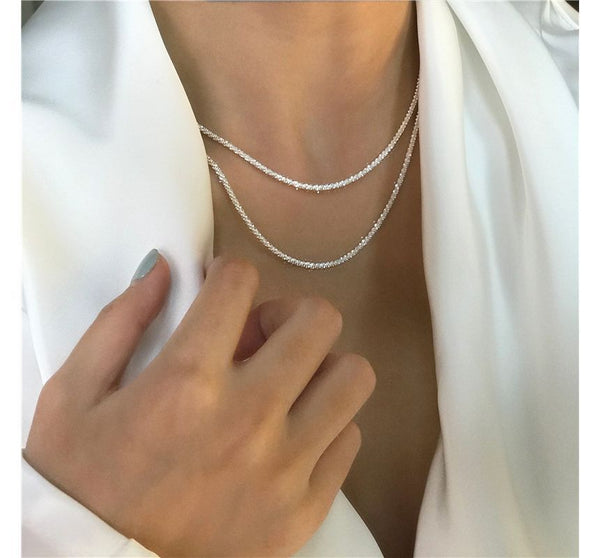 Rhinestone Necklace FashionChic