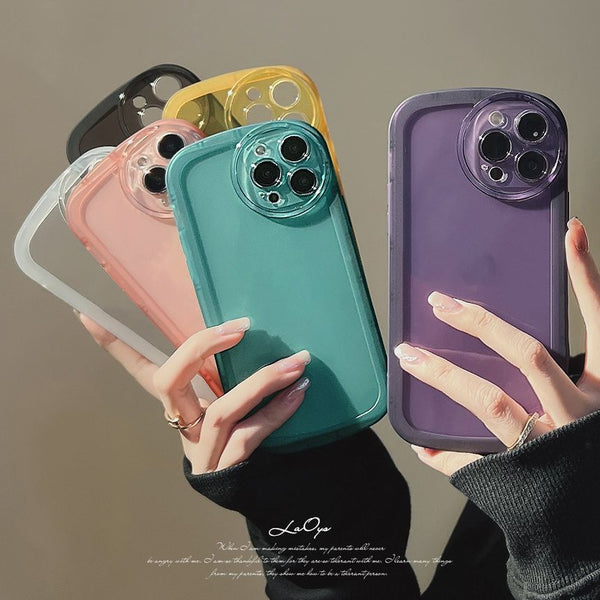 Plain Phone Transparent Case FashionChic